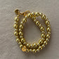 Pulsera doble / COLLAR HELEN Gold