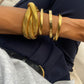 Pulsera Triple CLOE Gold