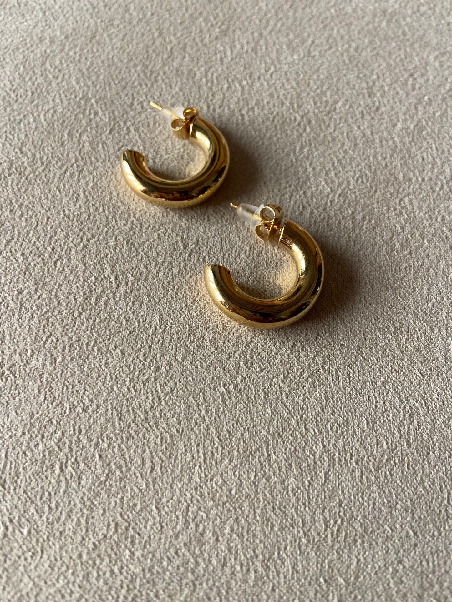 Pendientes Naranjo Gold