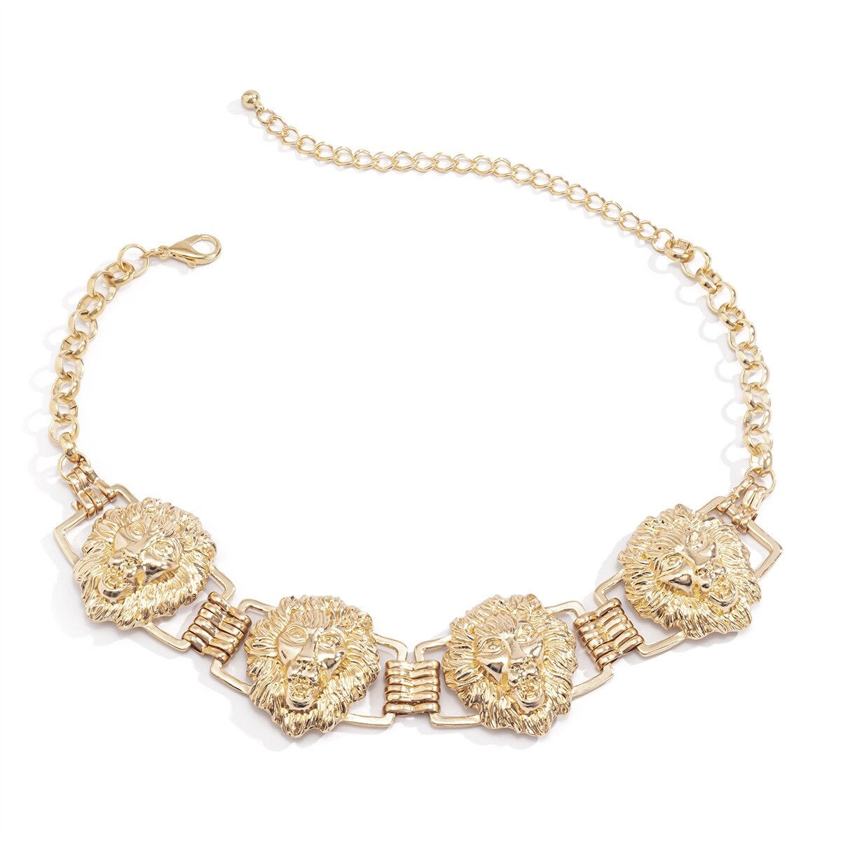 Collar Choker Safari Leones